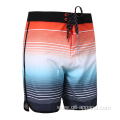 Colorful Beach Board Shorts Stretch Men Swimwear